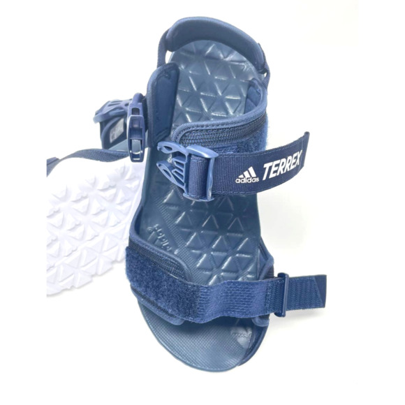 Rare ADIDAS Cyprex Ultra Sandal Mens 8 DLX Terrex Hiking River Blue EF0017 main image 6